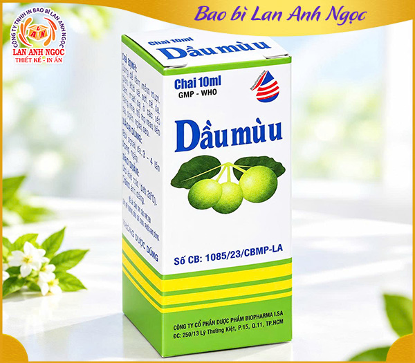 Hộp dầu mù u